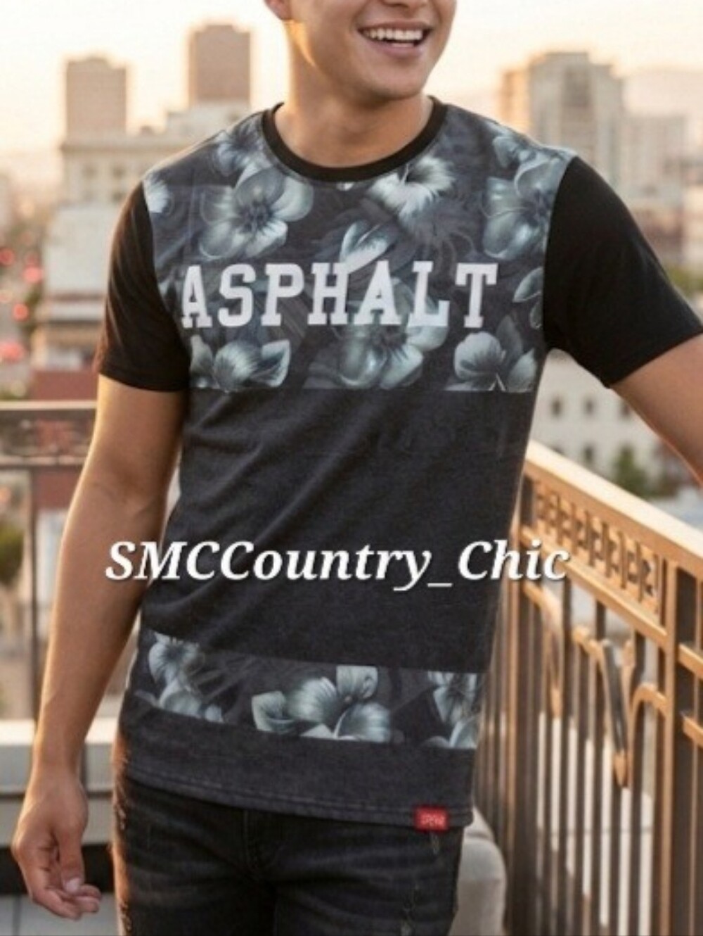 Nyjah Huston x Asphalt Yacht Club Tropical Floral Jersey Tee